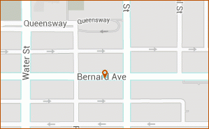 burnett's florist map thumbnail, 453 BERNARD AVE  Kelowna BC V1Y6N8